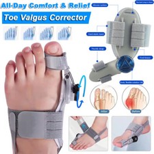 NHS Adjustable Hallux Valgus Bunion Corrector Splint Straightener Toe PainRelief