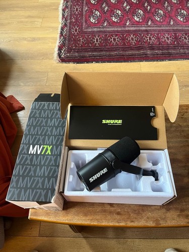 Shure mv7x podcast - mv7x, microphone