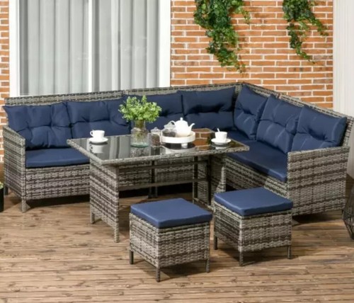 Garden dining set - garden, large