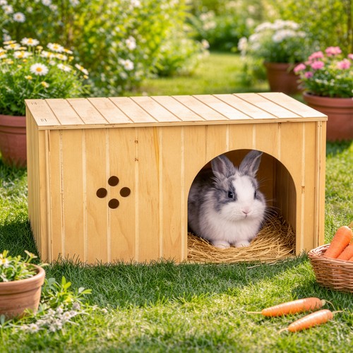 Wooden pet house for small - for,