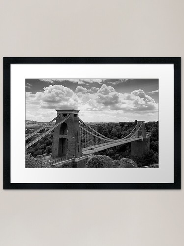 The clifton suspension bridge - the,