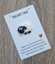 Sheep Lamb Pocket Hug Token
