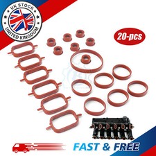 INTAKE INLET MANIFOLD GASKETS SEALS FOR BMW M47 M57 E46 E53 E60 E63 E65 E90 E91