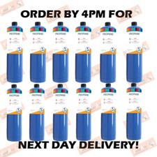 PROPANE PFC GAS DISPOSABLE BOTTLE PLUMBERS BURNER CYLINDER 400G 1,2,3,6,12