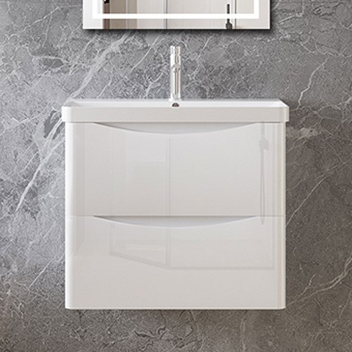 Vanity unit with - with, basin