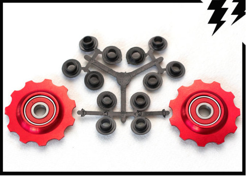 Zoom red ceramic bearing - red,