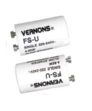 Pack of 2 Fluorescent Starter 4-65W FSU 220-240V Tube Start FS-U