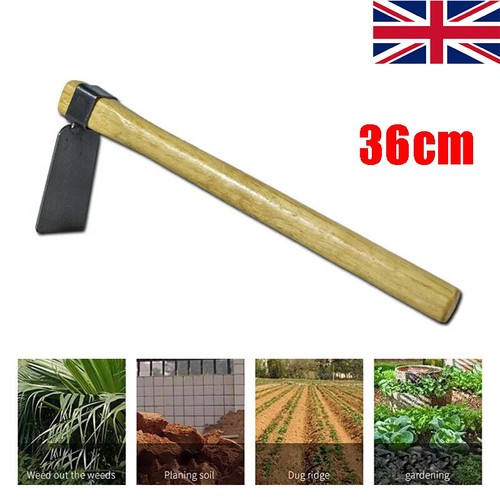 36cm long garden hoe - 36cm, steel