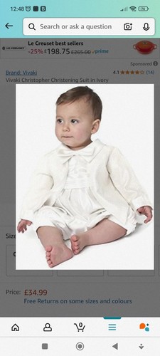 Baby boys christening outfit - christening,