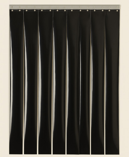 Pvc door strip curtain opaque - strip,