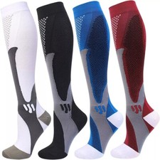 NHS COMPRESSION FLIGHT SOCK TRAVEL ANTI SWELLING FATIGUE SPORT SUPPORT STOCKING