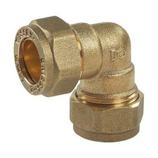 Compression 15mm Brass Elbow