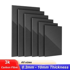 Carbon Fibre Sheet 3K Rigid