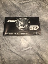 Sonic 3d flickies island manual only for sale