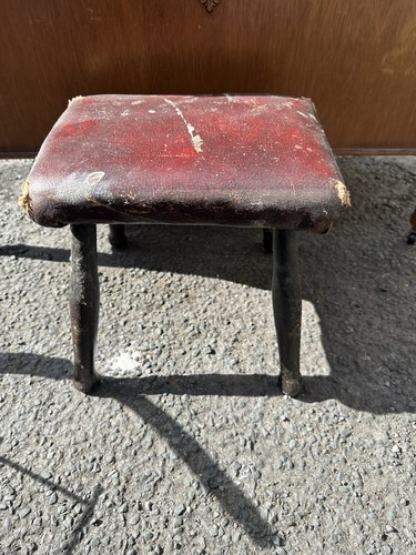 Milking stool solid oak - stool,