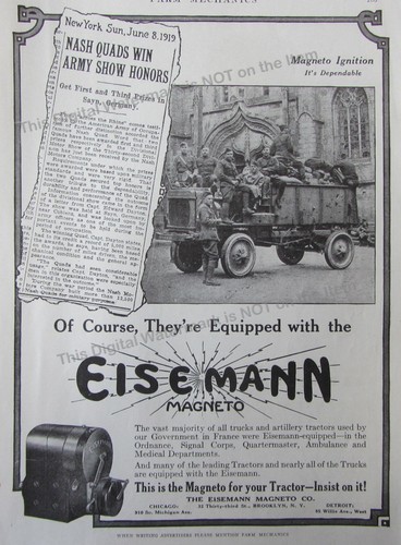 1919 nash quads - ad, win