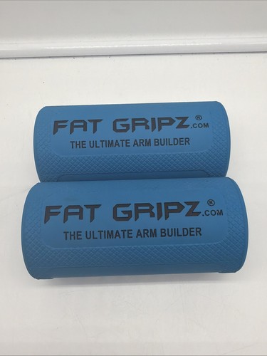 Fat gripz blue rubber - fat, barbell
