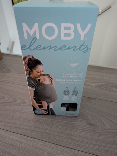 Moby baby wrap - baby, grey