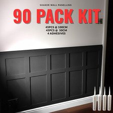 90 Pack Shaker Wall Panelling