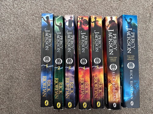 Percy jackson book bundle 7 - bundle, x
