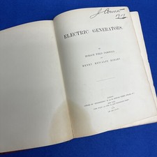 Vintage Electric Generators