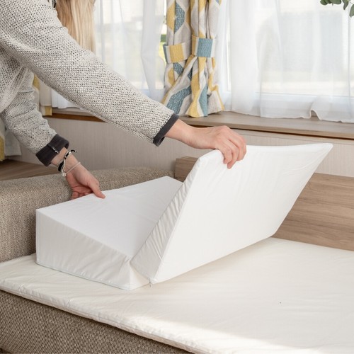 Travel bed wedge folding - bed, ✔