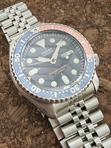 Seiko skx009j made - skx009j, in
