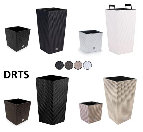 Rattan design low - design, large