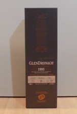 THE GLENDRONACH SCOTCH WHISKY CASK 1993-2019 26 Y.O. No27/ 680 BOTTLE CASE EMPTY