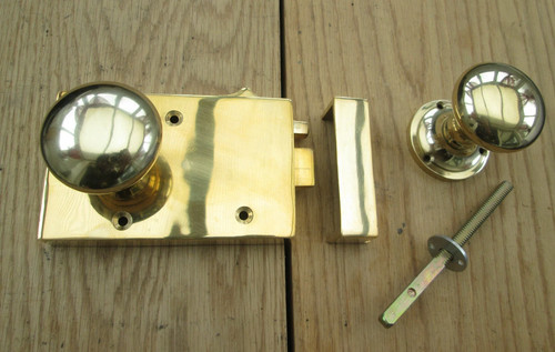 Georgian door rim - door, lock