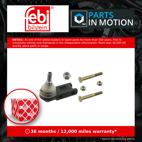 Ball joint lower - ball, febi