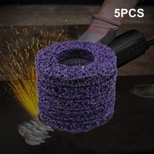 5X 4'' 100mm Poly Strip Disc