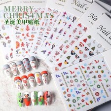 Christmas Foil Transfers Nail