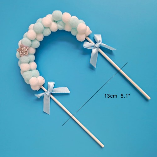 Plush ball arch cake - cake, topper