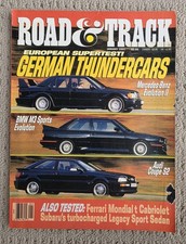 Road & Track Magazine January