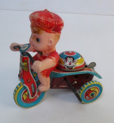 Vintage working clockwork boy - vintage,