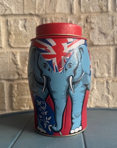 Williamson tea tin canister - williamson,