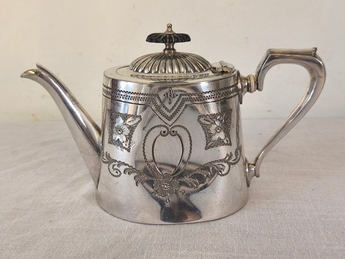 Vintage silver plated - plated, tea