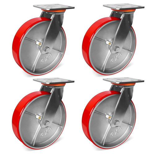 Heavy duty casters set - duty,