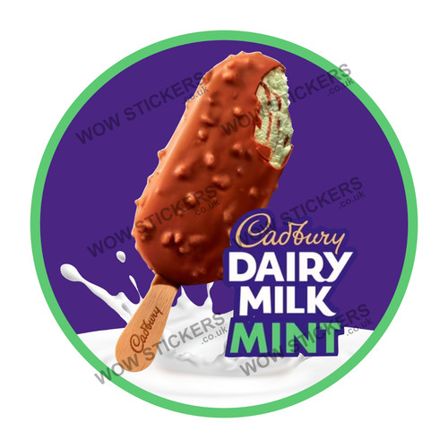 Ice cream van sticker