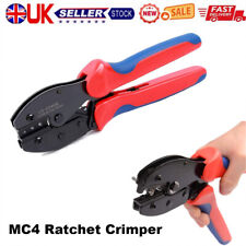 MC4 Ratchet Crimper Plier Cable Wire Electrical Crimp Solar Panel Connector Tool