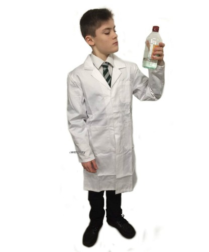 Kids lab coat science boys - lab,