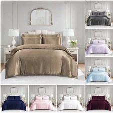 6 PCS SATIN SILK BEDDING SET
