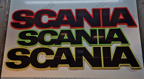 Scania outlined grill badge - outlined,