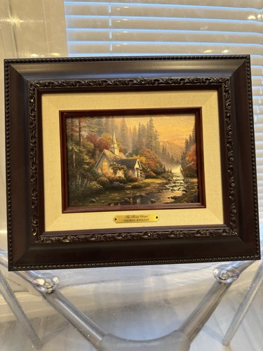 Thomas kinkade forest chapel - kinkade,