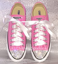 Customised Pink Converse