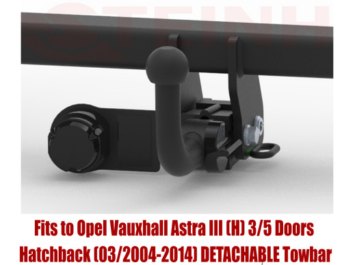 Detachable tow bar - tow, for