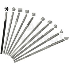 Ring Bezel Mandrel Range : Steel Shaping Forming Hammering Jewellery Craft Tool