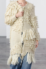Zara Open Long Fringed Knit