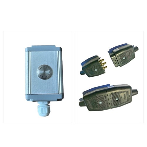Clay pigeon trap button - clay,